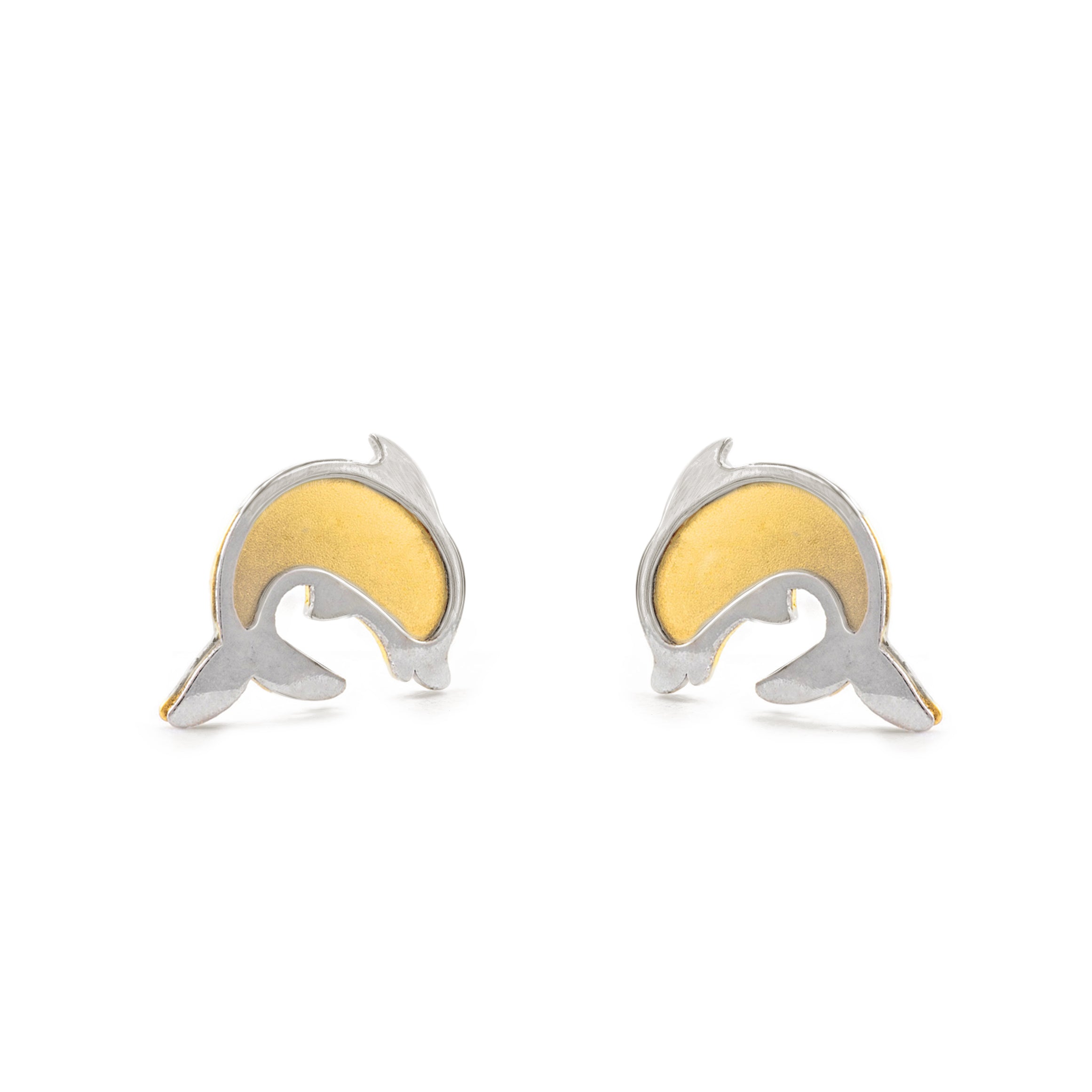 Orecchini in oro bicolore 18k e diamanti | Gioielli | , casa d'aste Orecchini in oro bicolore 18k e diamanti | Gioielli | , casa d'aste