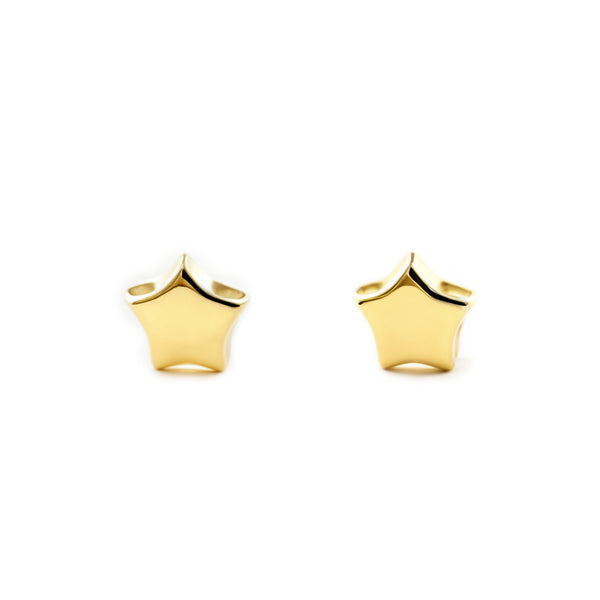 Orecchini bambini Stella Oro Giallo 18K