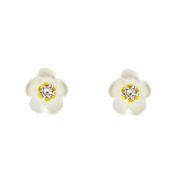 Stroili Bracciale Fiore e Cristallo Oro Giallo 9K Mon Petit Stroili Bracciale Fiore e Cristallo Oro Giallo 9K Mon Petit