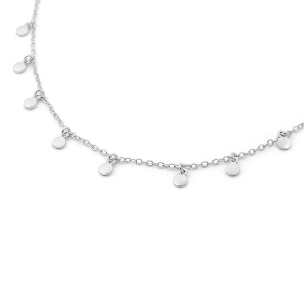 Collana Ciondoli rotondi Argento Sterling 925