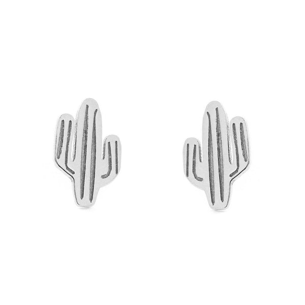 Orecchini Cactus Argento Sterling 925 brillante