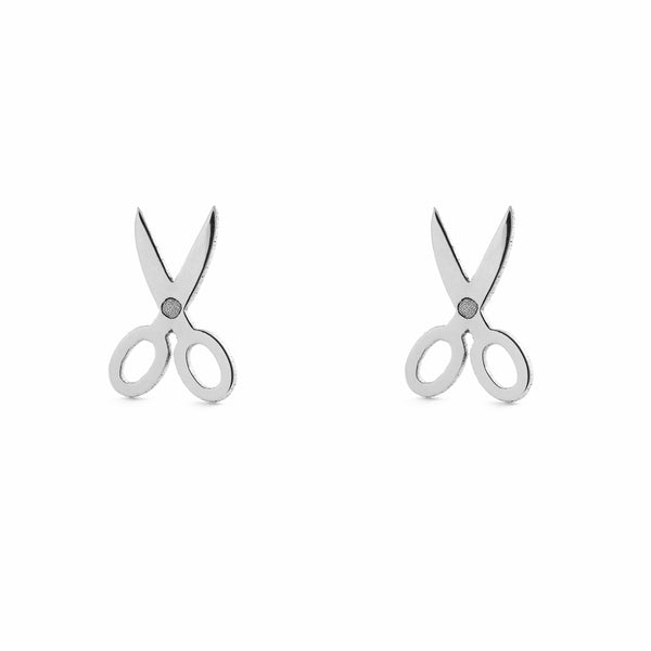 Orecchini Forbici Argento Sterling 925 brillante