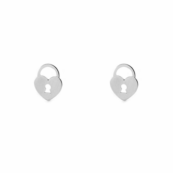 Orecchini Serratura Argento Sterling 925 brillante