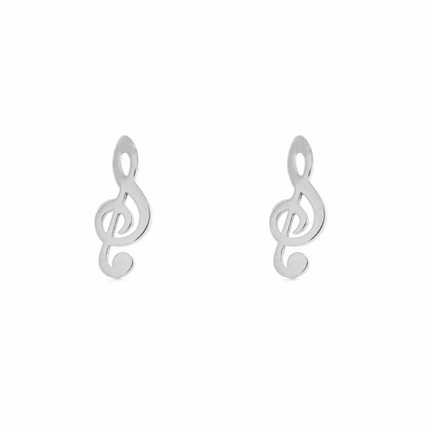 Orecchini Musica Argento Sterling 925 brillante