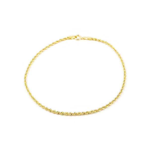 Bracciale Donna Oro Giallo 18K Salomone 19 cm