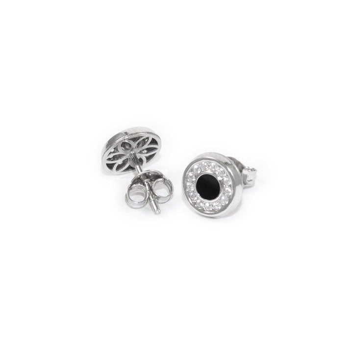 Orecchino a lobo con zircone 6mm Marlù Gioielli Orecchino a lobo con zircone 6mm Marlù Gioielli