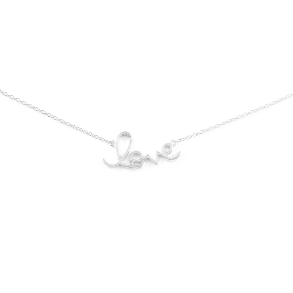 Collana Love Argento Sterling 925