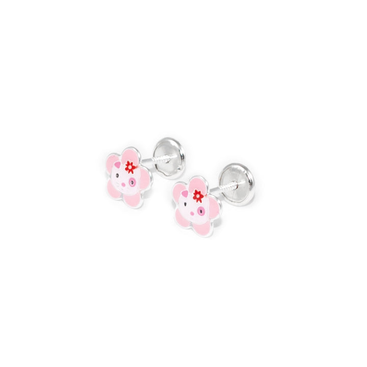 Pendientes Plata Spotty Esmaltada