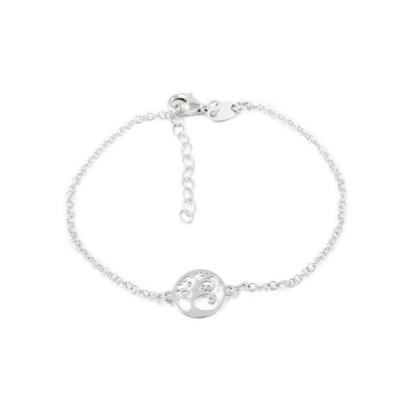 Bracciale donna Albero della Vita Argento Sterling 925 brillante